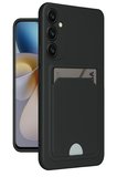 Uray store Samsung Galaxy S24 Plus Kelvin Kartvizitli Silikon - Siyah