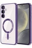 Uray store Samsung Galaxy A55 5G Kross Magneticsafe Kapak - Mor
