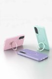 Uray store Samsung Galaxy A56 Regal Magsafe Standlı Kapak - Yeşil