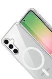 Uray store Samsung Galaxy A16 5G Combo Sert Şeffaf Magsafe Kapak - Şeffaf