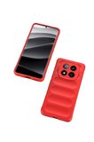 Uray store Xiaomi Redmi Note 15 4G Optimum Silikon - Kırmızı