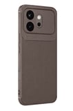 Uray store Huawei Honor 600 Auto Focus Karbon Kapak - Gri