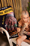 140x75cm Be Strong Plaj Havlusu