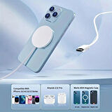 USB KABLOSUZ ŞARJ CİHAZI IPHONE 15,14,13,12/15,14,13,12 PRO/15,14,13,12 PLUS/15,14,13,12 PRO MAX