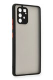Newface Samsung Galaxy A91 / S10 Lite Kılıf Montreal Silikon Kapak - Siyah