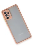 Newface Samsung Galaxy A72 Kılıf Montreal Silikon Kapak - Pembe