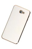 Newface Samsung Galaxy J7 Prime Kılıf Volet Silikon - Beyaz