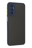 Newface Samsung Galaxy M13 Kılıf Montreal Silikon Kapak - Lacivert