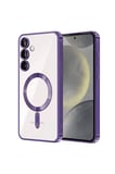 Newface Samsung Galaxy S23 Plus Kılıf Kross Magneticsafe Kapak - Mor