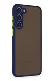 Newface Samsung Galaxy S23 Plus Kılıf Montreal Silikon Kapak - Lacivert