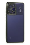 Newface Xiaomi Poco X5 Pro 5G Kılıf Razer Lensli Silikon - Yeşil