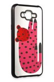 Newface Samsung Galaxy J7 Kılıf Mirror Desenli Kapak - Mirror - 12