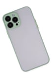Newface Apple iPhone 15 Pro Kılıf Montreal Silikon Kapak - Turkuaz