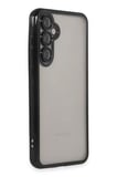 Newface Samsung Galaxy S23 FE Kılıf Razer Lensli Silikon - Siyah