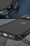 Newface Apple iPhone 15 Pro Max Kılıf Elegant Kapak - Pudra