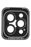Joko Apple iPhone 15 Pro Max PVD Metal Kamera Lens - Siyah