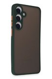 Newface Samsung Galaxy S24 Kılıf Montreal Silikon Kapak - Yeşil