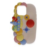 Newface Apple iPhone 15 Pro Kılıf Poky Karakter Silikon Kapak - Desen 7