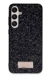 Onegif Samsung Galaxy A55 5G Bright Simli Kapak - Siyah