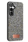Onegif Samsung Galaxy S24 Plus Bright Simli Kapak - Gold