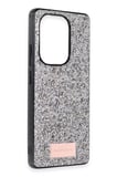 Onegif Xiaomi Redmi Note 13 Pro 4G Bright Simli Kapak - Gümüş