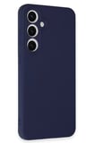 Newface Samsung Galaxy S24 FE Kılıf Nano içi Kadife Silikon - Lacivert