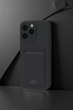 Newface Apple iPhone 16 Pro Max Kılıf Kelvin Kartvizitli Silikon - Lila