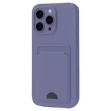 Newface Apple iPhone 16 Pro Max Kılıf Kelvin Kartvizitli Silikon - Lila