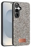 Onegif Samsung Galaxy S25 Bright Simli Kapak - Gümüş