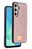 Onegif Samsung Galaxy A56 Bright Simli Kapak - Pembe