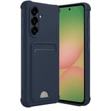 Newface Samsung Galaxy A56 Kılıf Kelvin Kartvizitli Silikon - Lacivert