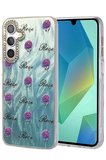 Newface Samsung Galaxy S23 FE Kılıf Blade Aynalı Desenli Kapak - Desen 9