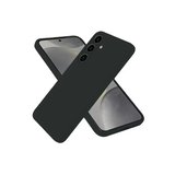 Newface Samsung Galaxy S25 Kılıf Nano içi Kadife Silikon - Siyah