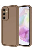 Newface Samsung Galaxy A36 Kılıf Viera Silikon - Kahverengi