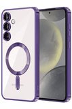 Newface Samsung Galaxy A15 4G Kross Magneticsafe Kapak - Mor