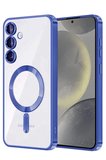 Newface Samsung Galaxy A56 Kross Magneticsafe Kapak - Lacivert