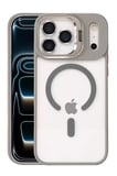 Joko Apple iPhone 17 Pro Remim Lensli Magsafe Standlı Kapak - Titan Gri