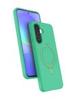 Newface Samsung Galaxy A36 Regal Magsafe Standlı Kapak - Yeşil