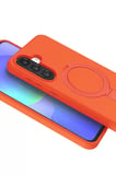 Newface Samsung Galaxy A26 Regal Magsafe Standlı Kapak - Turuncu