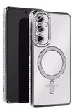 Newface Samsung Galaxy A16 5G Joke Simli Magneticsafe Kılıf - Gümüş
