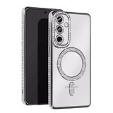 Newface Samsung Galaxy A16 5G Joke Simli Magneticsafe Kılıf - Gümüş