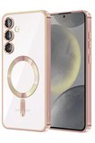 Newface Samsung Galaxy A17 5G Kross Magneticsafe Kapak - Rose