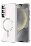 Newface Samsung Galaxy S26 Kross Magneticsafe Kapak - Gümüş