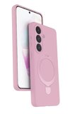 Newface Samsung Galaxy S26 Plus Regal Magsafe Standlı Kapak - Açık Pembe