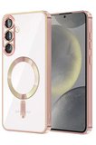 Newface Samsung Galaxy A57 5G Kross Magneticsafe Kapak - Rose