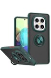 Newface Xiaomi Redmi Note 15 Pro 5G Montreal Yüzüklü Silikon Kapak - Yeşil