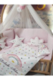 İsimli Bebek Uyku Seti 60x120 - Cibinlikli, Kenar Korumalı, Dijital Yorgan ve Yastık