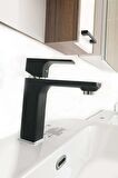 Üso Orjinal Linda Siyah Lavabo Bataryası-2022 Üretimi