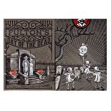 Bicycle Fulton's Day of Dead Oyun Kağıdı Limited Edition USPCC Koleksiyonluk iskambil Kartları