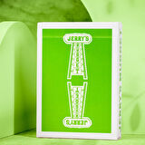 Bicycle Bee Jerry's Nugget (Metallic Green) Marked Monotone Oyun Kağıdı iskambil Kartları